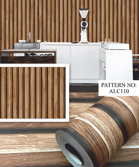  Classic Timber Stripes Wallpaper